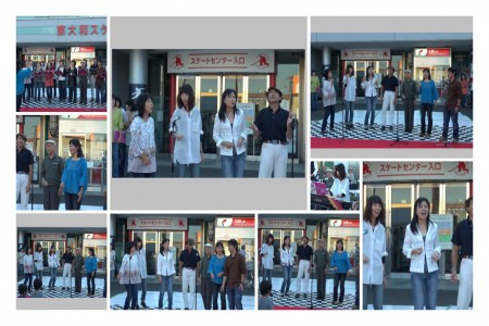 2013年東大和市で行われた国体イベントです。東大和市駅前野外ステージで歌いました。